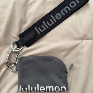 Lululemon Coin Pouch with keychain strap